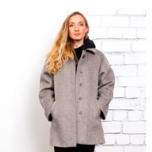 90s vintage wool coat NWT